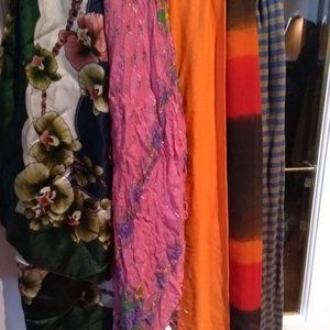 Lot of 5 Scarves-